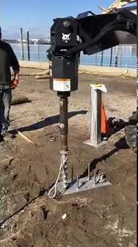 Penetrator PE36 Anchor with Tie-Off Cable - Bobcat Install