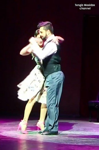 Tango dance video. 탱고 댄스 영상. 🕺💃 Javier Rodriguez and Fatima Vitale. Танго.