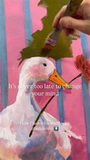 51K views · 2.8K reactions | When a painting feels off I wait a few...