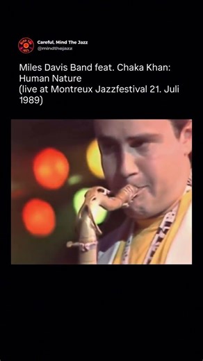 Miles Davis performing live at Montreux Jazz festival, 1989 #milesdavis #jazz #music