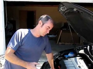 MK6 Golf airbox removal for Sigma 6 Short Shifter installation