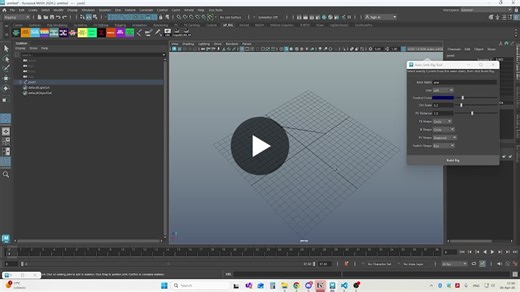 #mayarigging #mayascript #mayascripting #autorig #python #rigging | Rebeca Jiménez Ibarrondo