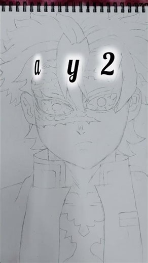 20 days demon Slayer drawing challenge day 2 today I draw sanmei from demon Slayer #anime