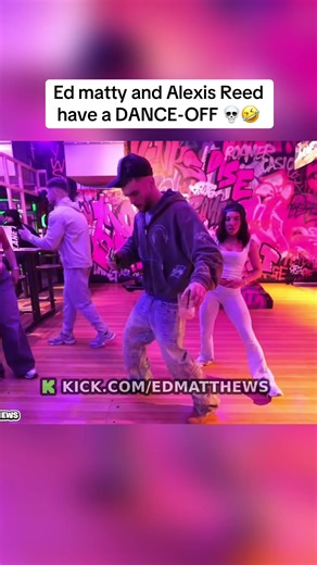 Ed matty and Alexis Reed have a DANCE-OFF 💀🤣 #viral #fyp #hs