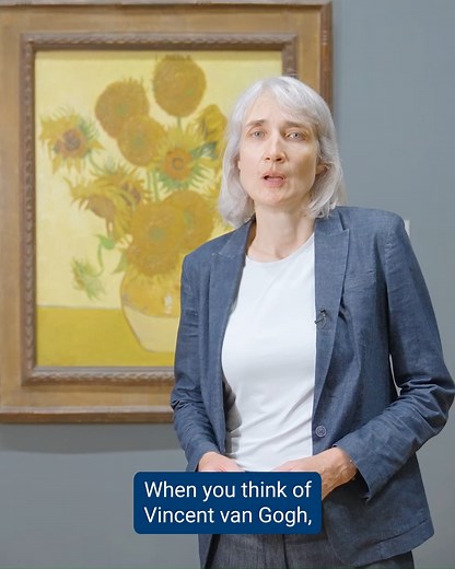 393K views · 11K reactions | What colour do you think of most when you think of Vincent van Gogh?  Discover the secrets of how his pigments were made to paint the 'Sunflowers'. | National Gallery | Facebook
