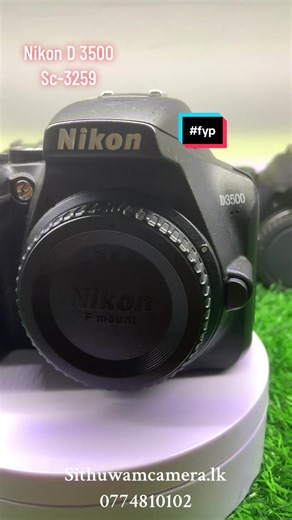 Nikon D3500 camera Sithuwamcamera.lk Sithuwam camera shop දැන්ම ඕඩර් කරන්න.....ලංකාවේ හොදම මිල..... #viral #camera #sithuwamcamera #camerasale #camerashop #b #best #nikon #dslr #seller #fyp #foryoupage