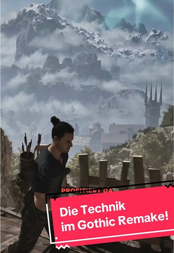 Gothic Remake: Grafik-Boost dank Unreal Engine 5