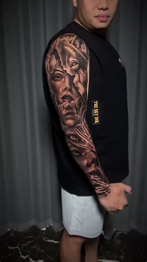 Stunning Full Sleeve Tattoos by Expert Artist