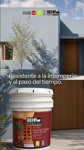 BEHR Premium Plus® Mate Exterior.🏡