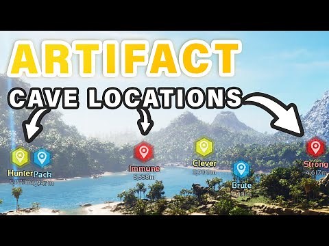 All Artifact Cave Locations in ASA ► Ark Survival Ascended