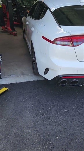Kia Stinger KJT E30 BEF Rev + Mbrp Pro Active #performancecars #kiastinger #exhaust #e30 #jb4