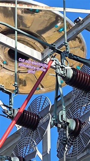 cut out electricity procedure in the grid power supply #electrical #gridcutout #electricalwork