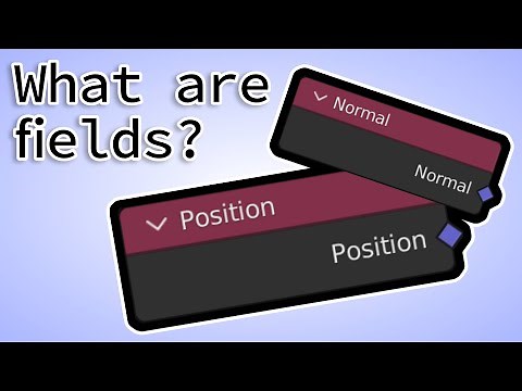 Fields and Attributes - Geometry Nodes for Beginners