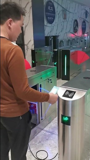 Economical & good-looking high-efficiency flap barrier gate