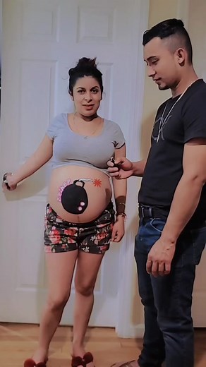 Explosion Bomb in Pregnant Belly | Birth of Baby