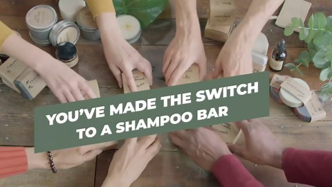 The Earthling Co. Shampoo Bar - Promote Hair Growth, Strengthen & Volumize All Hair Types - Paraben & Sulfate Free formula with Natural, Vegan Ingredients for Dry Hair (Citrus Sun, 3 oz)