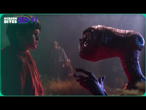 E.T. Says Goodbye! 'I'll Be Right Here' | Screen Bites Sci Fi