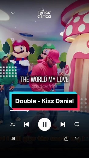 Kizz Daniel - Double (Lyrics) #lyricsafrica #double #kizzdaniel #babysha #naijalyrics #afrobeats #fyp #fypシ #foryoupage #newmusic #viral #foryou #xyzcba #tiktoknigeria #tiktokafrica