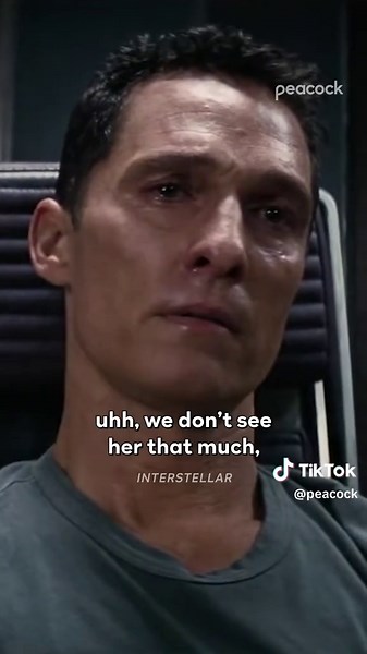 This scene wrecked me 😭 #Interstellar is streaming now on Peacock. #MatthewMcConaughey #TimotheeChalamet #MovieClips