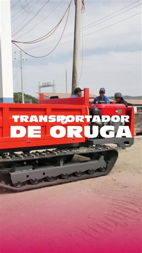 Transportador de Oruga ILGA: Eficiencia en el Campo