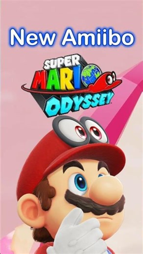 Scanning the MARIO GALAXY AMIIBO in Mario Odyssey!