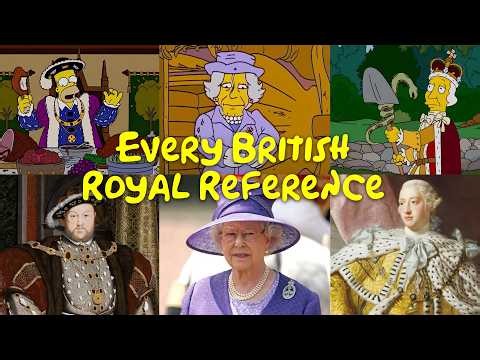 Every British royal reference in The Simpsons explained