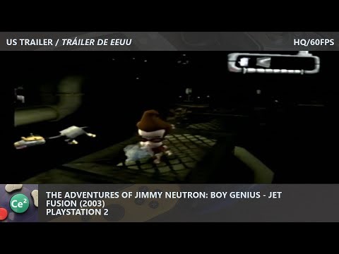 The Adventures of Jimmy Neutron: Boy Genius - Jet Fusion | PS2 | 2003 | V.G. US Trailer | HQ/60FPS