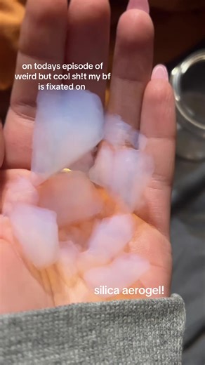 Exploring Silica Aerogel: The Weird and Satisfying Texture