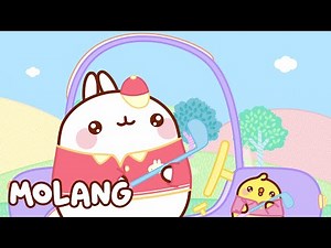 🩵✨ The Golf | Molang | Cartoons for Kids