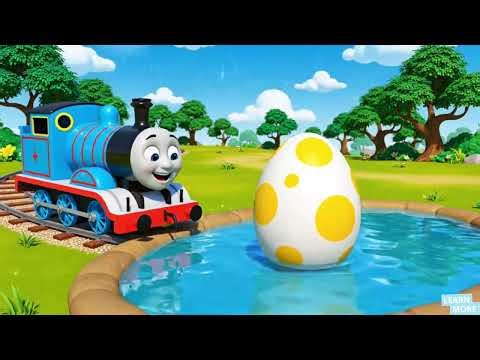 Learn More Shapes with Tommy Part 2! 🚂 Oval, Diamond, Pentagon & More!