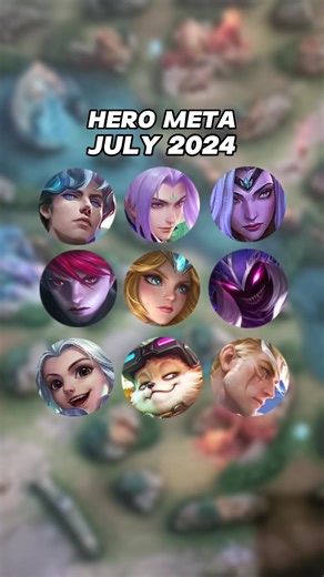 Hero Meta July 2024 #Esports4Everyone #MICCS2 #MLBBIDCreator @mobilelegends_id