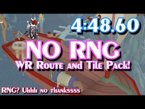 No RNG!! - Gwenith Glide Marlin WR Route and Tile Pack!! - 4:48.60 - Old School RuneScape