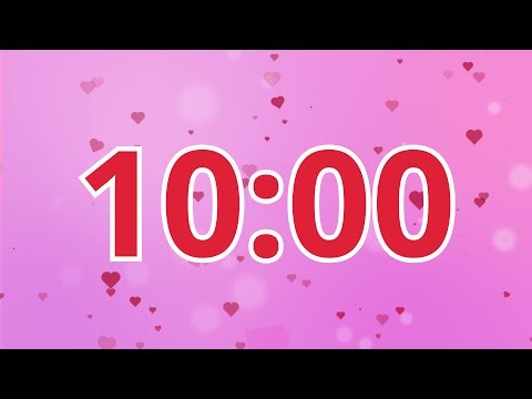 10 Minute Valentine’s Day Timer ❤️ | Romantic Countdown with Chime Bell