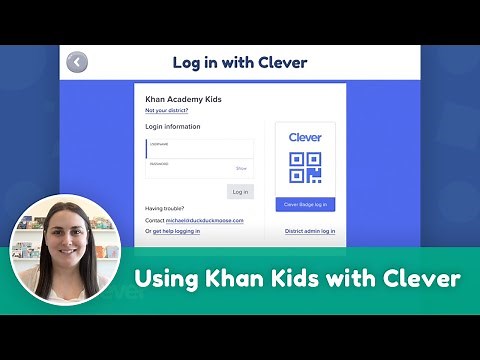 Using Khan Academy Kids with Clever | Khan Academy Kids Teacher Tools