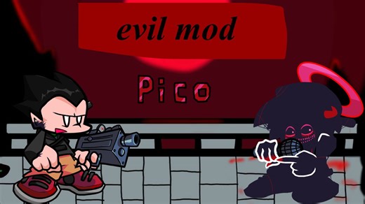 Pico week - meet pico (evil mod) 【恩典之路/funking day】