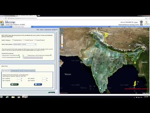 Free Satellite Images (LISS III) Download from ISRO’s Bhuvan