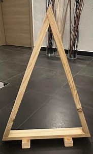 Christmas Tree Wood, Christmas Tree, Solid Wood, Wooden Decoration, Christmas, Christmas Decoration, Modern Decoration, Christmas Gift Idea, Decoration With Crib - Etsy