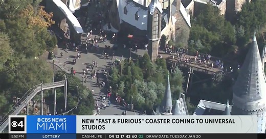 New "Fast & Furious" rollercoaster coming to Universal Studios