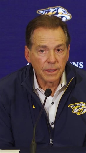 Nick Saban on joining the Preds ownership group 🙌 | Nashville Predators