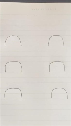 Simple steps amazing result - Let’s draw together - Draw using half circle