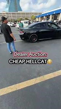 CHEAP Dodge Hellcat at Dealer Auction! 😱 Muscle Car Deal of the Year