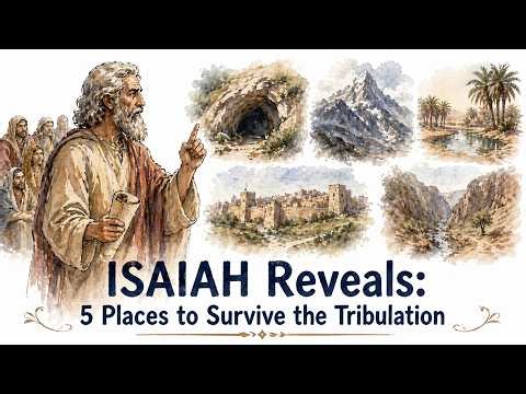 ISAIAH Reveals: 5 Secret Places to Survive the Tribulation (Biblical Lesson)