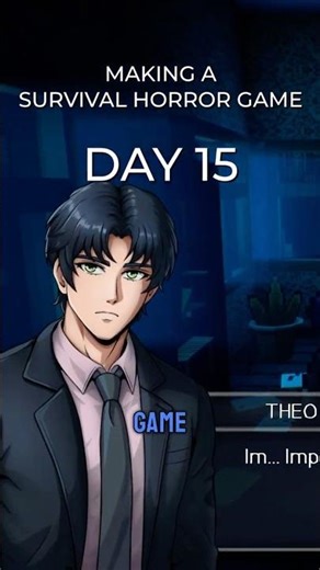 I Built a JRPG Dialogue System for My Survival Horror Game #indiegame #survivalhorror #gamedev