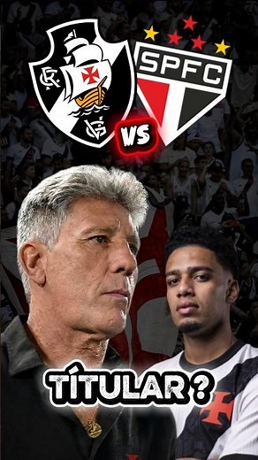 BRENNER OR DAVID? Renato Gaúcho's new dilemma at Vasco! 💢⚽ #Shorts #vasco