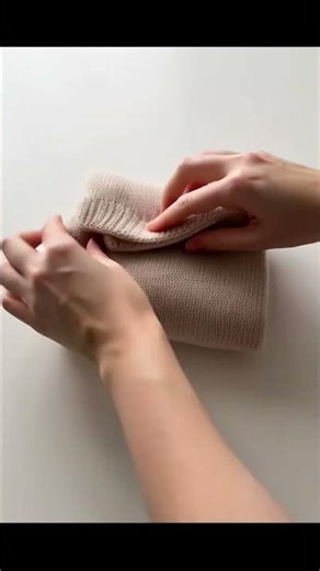 Pullover platzsparend vertikal falten #Shorts