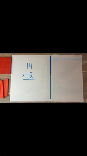 Area Model Multiplication Using Base-10 Blocks