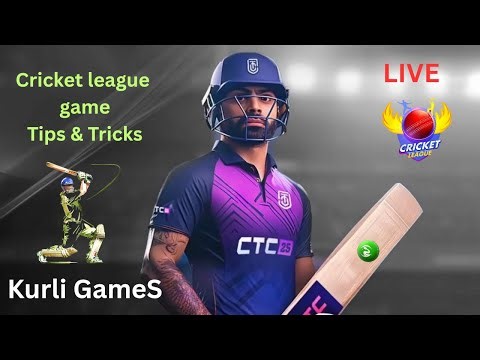live bowling tips & tricks in cricket league game ! Batting tips in cricket league ! #cricketleague