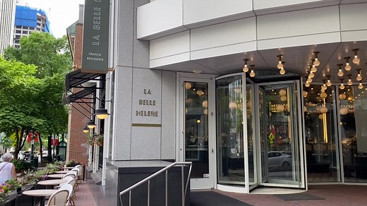 La Belle Helene reopens today! On the menu: 🐌 Escargot 🍋 La Citron dessert 🧅 French onion soup MORE: https://charlotte.axios.com/248855/5church-team-expands-portfolio-with-acquisition-of-la-belle-helene/ | Axios Charlotte