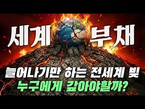 전세계 빚 323조 달러, 도대체 누구에게 갚아야 할까? [1부]