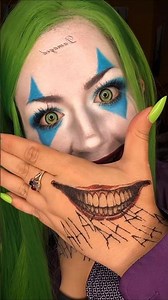 Joker Halloween makeup 🃏 #joker #halloweenmakeup #fypシ゚viral #makeupartist #makeuptransition #viral